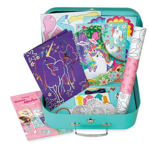 Box Candiy Totally Unicorn Adventures Travel Case Craft & Activity Set