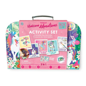 Box Candiy Totally Unicorn Adventures Travel Case Craft & Activity Set