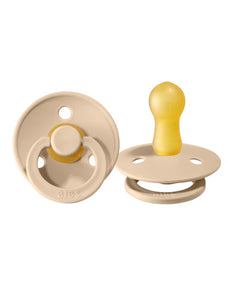 BIBS Natural Rubber Pacifier - 2 Pack