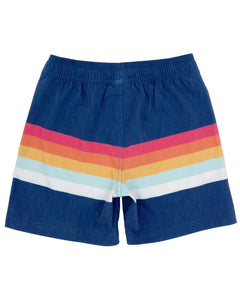 Feather 4 Arrow Boys Vintage Stripe Lined Volley Trunk