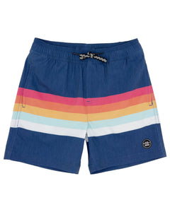 Feather 4 Arrow Boys Vintage Stripe Lined Volley Trunk