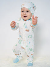 Load image into Gallery viewer, Silkberry Baby Boys Bamboo Footed Sleeper w/Two Way Zipper - Moose Woods Print
