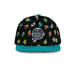 Headster Kids Alphabet Fiesta Snapback-Black