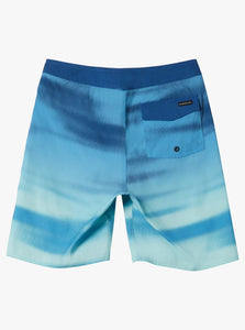 Quiksilver Youth Boys Everyday Fade 17" Boardshorts - Swedish Blue