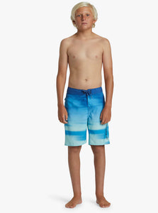 Quiksilver Youth Boys Everyday Fade 17" Boardshorts - Swedish Blue