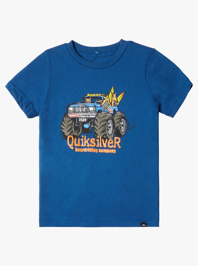 Quiksilver Boys 2-7 All Terrain T-Shirt - Monaco Blue