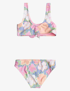 Roxy Girls Tiny Flower Bralette Bikini Set