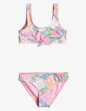 Load image into Gallery viewer, Roxy Girls Tiny Flower Bralette Bikini Set
