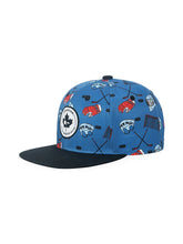 Load image into Gallery viewer, Headster Kids Hockey Night Snapback-Set Sail
