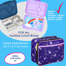 Load image into Gallery viewer, Yumbox Classic Lunch Bag - Unicorn Purple
