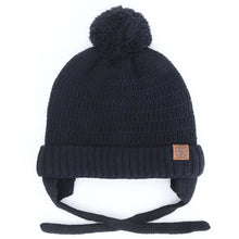 Load image into Gallery viewer, Calikids Knit Soft Touch Pom Pom Hat
