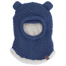 Load image into Gallery viewer, Calikids Knit Bear Balaclava
