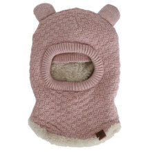 Load image into Gallery viewer, Calikids Knit Bear Balaclava
