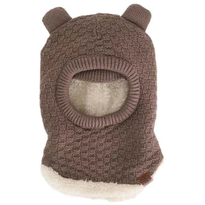 Calikids Knit Bear Balaclava