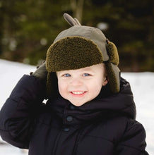 Load image into Gallery viewer, Calikids Dino Aviator Hat
