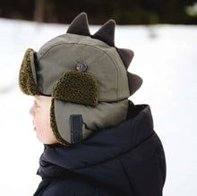 Load image into Gallery viewer, Calikids Dino Aviator Hat
