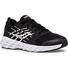 Saucony Boys Wind 2.0 Lace Sneaker - Black/White