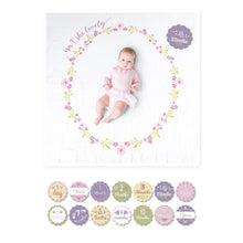 Load image into Gallery viewer, Lulujo Baby&#39;s First Year Blanket &amp; Cards Set
