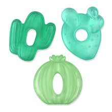 Load image into Gallery viewer, Itzy Ritzy Cutie Coolers 3PK Water Filled Teethers
