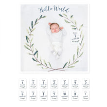 Load image into Gallery viewer, Lulujo Baby&#39;s First Year Blanket &amp; Cards Set
