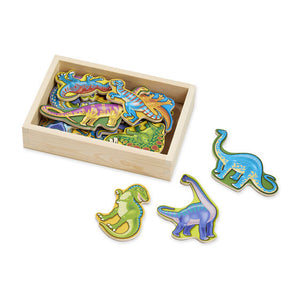 Melissa & Doug Wooden Dinosaur Magnets