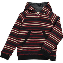 Load image into Gallery viewer, Me &amp; Henry Boys Oakdale Hooded Top - Multi Stripe
