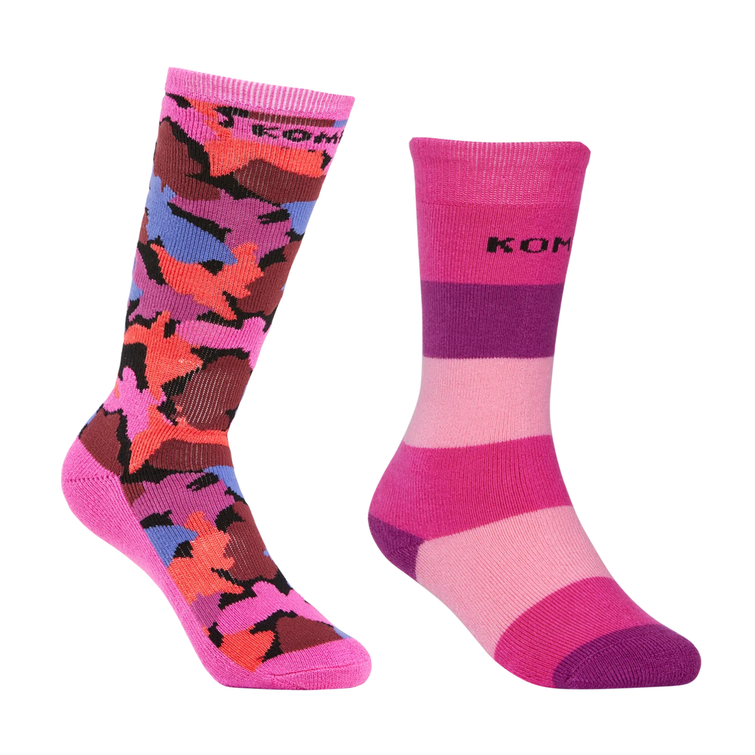 Kombi Rumble Heavy Socks Twin Pack - Children