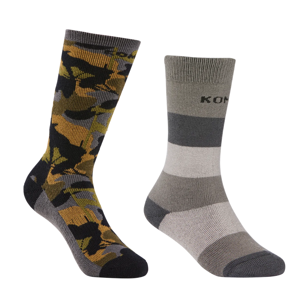 Kombi Rumble Heavy Socks Twin Pack - Children