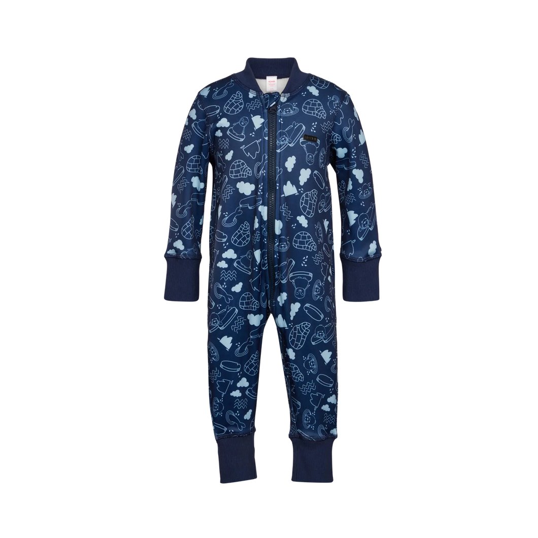 Kombi Velvet Fleece One Piece - Infants