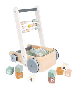 Janod Cart with ABC Blocks